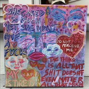 Original canvas painting